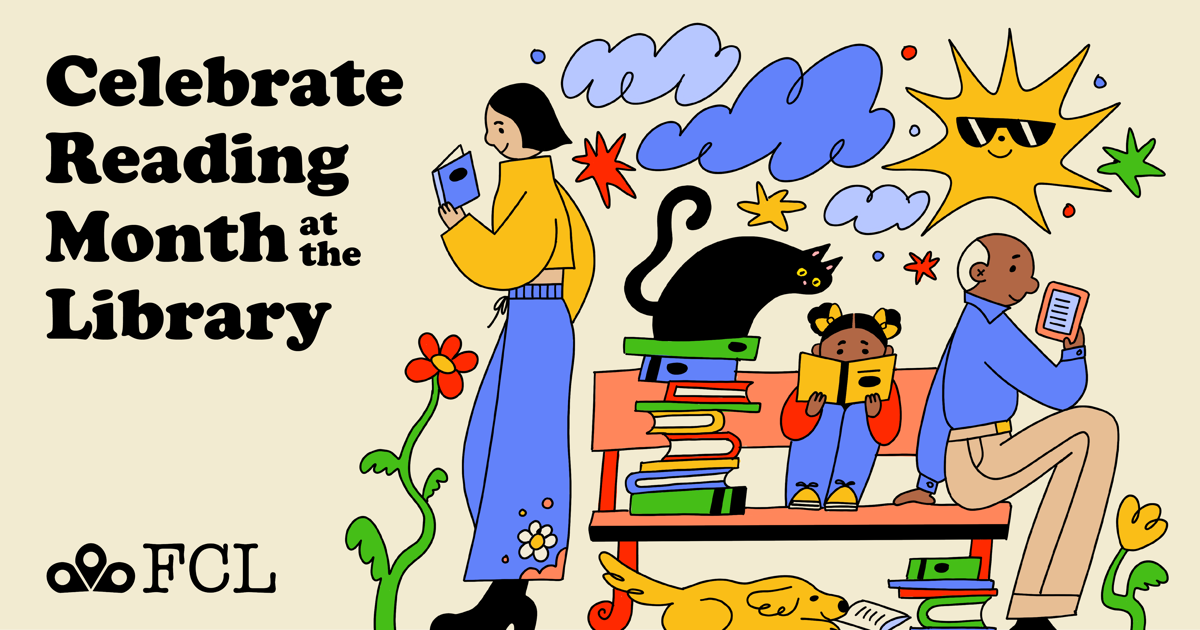 Celebrate National Reading Month at FCL! – Farmington Community Library