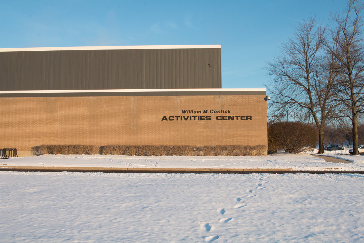 William M. Costick Activities Center building.