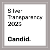 Candid 2023 Silver Transparency Seal