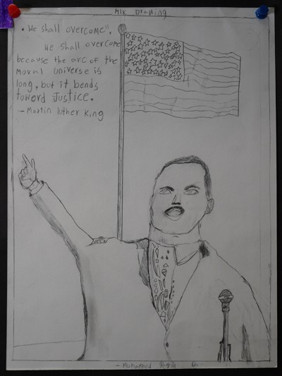 Muhammad Raqib, MLK Drawing, Grades K-5