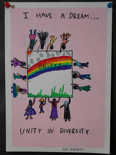 Sia Karanth, Unity In Diversity, Grades K-5