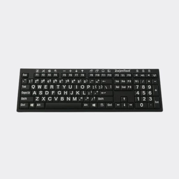 ZoomText Large Print Keyboards