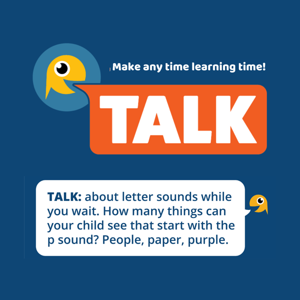 TALK: Text and Learn for Kindergarten