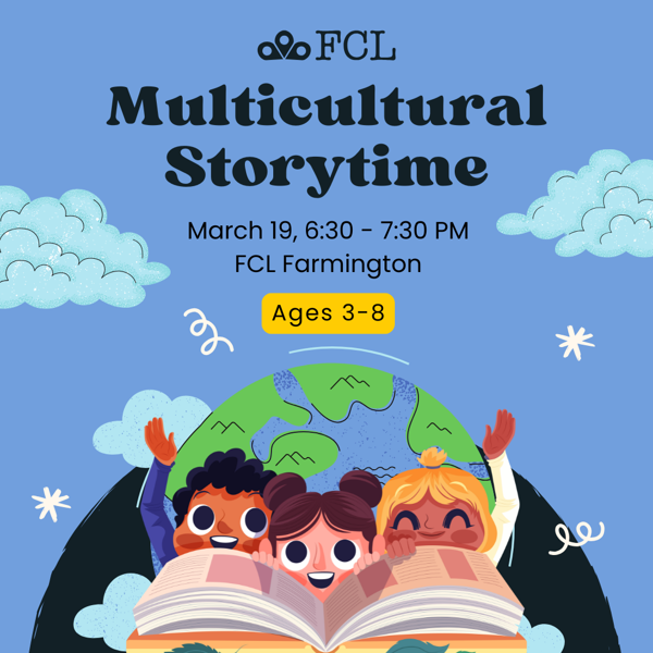 Multicultural Storytime (Ages 3-8)